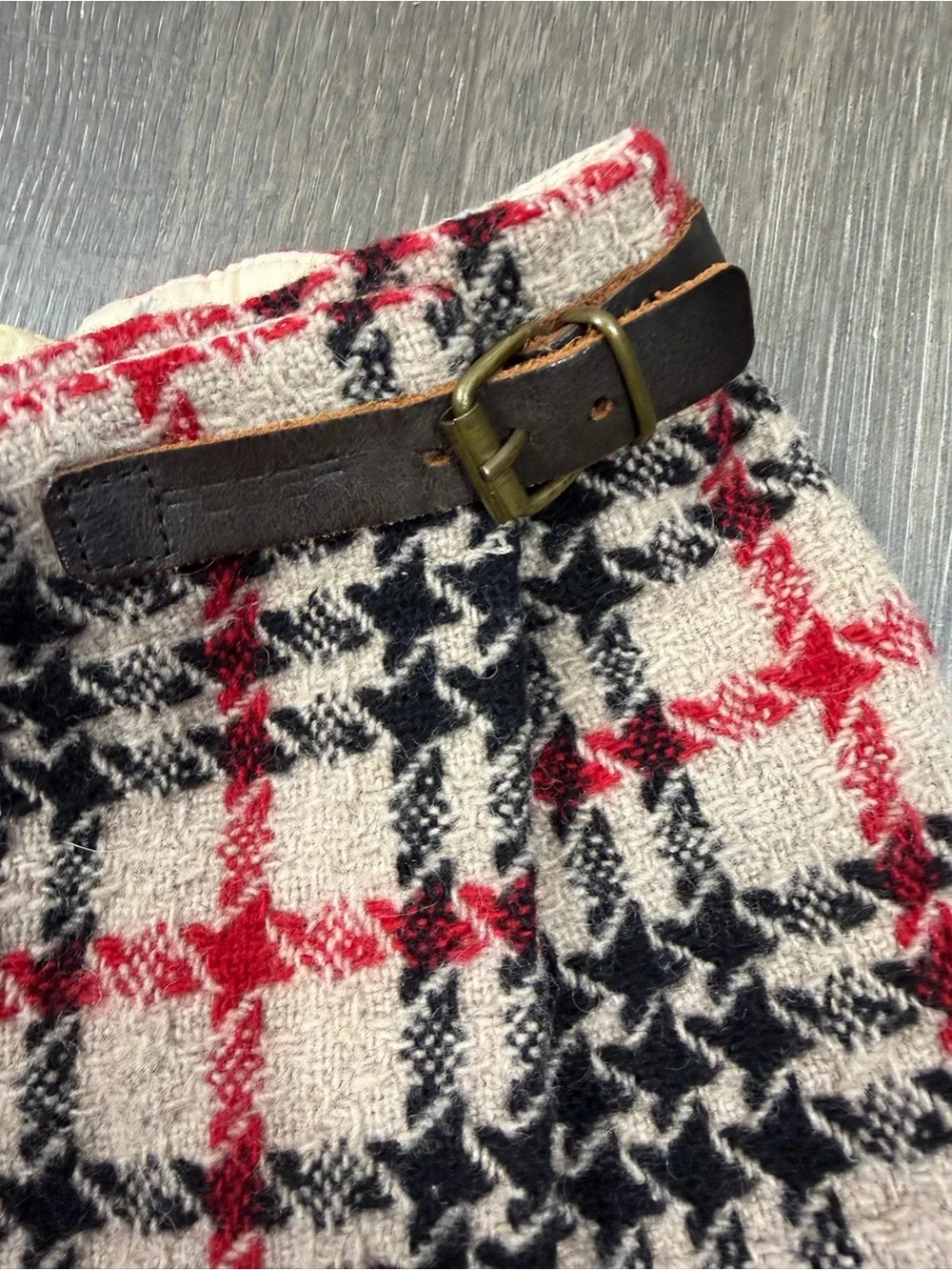 Burberry Kids Wool Wrap Skirt Sz 5